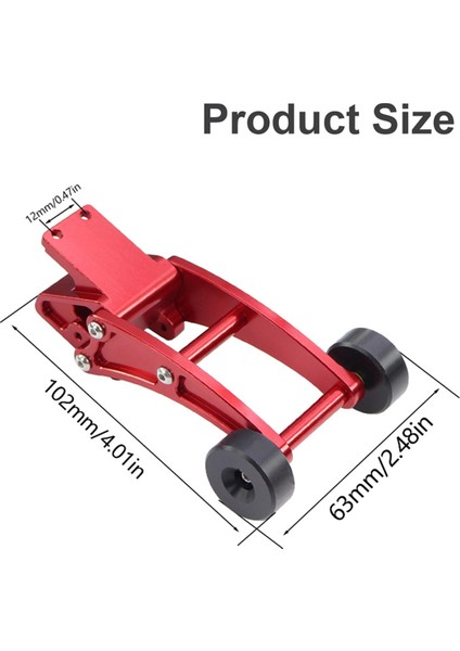 1/14 Yükseltmeleri Için Mjx Hyper Go 14210 14209 H14BM Metal Tekerlek Çubuğu Yüksek Hızlı Rc Fırçasız Rc Araç Kırmızı Için Ayarlanabilir (Yurt Dışından)