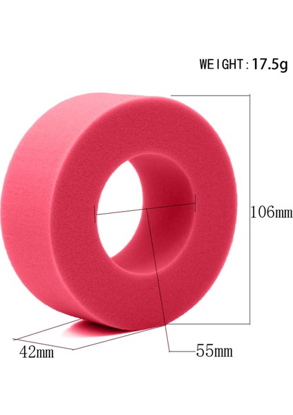 4 Adet Rc Çift Aşamalı Yumuşak Köpük 100-110MM 1.9 Inç Tekerlek Lastiklerine Uygun Kırmızı (Yurt Dışından) fiyatları