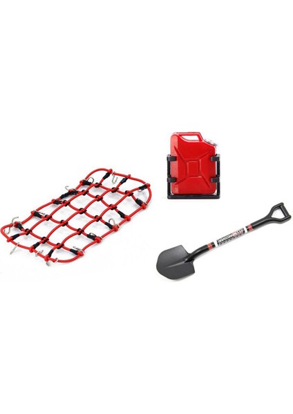 8pc Simüle Bavul Bagaj Ağı Kürek Trx4 110 Rc Araba Kırmızı (Yurt Dışından) fırsatları