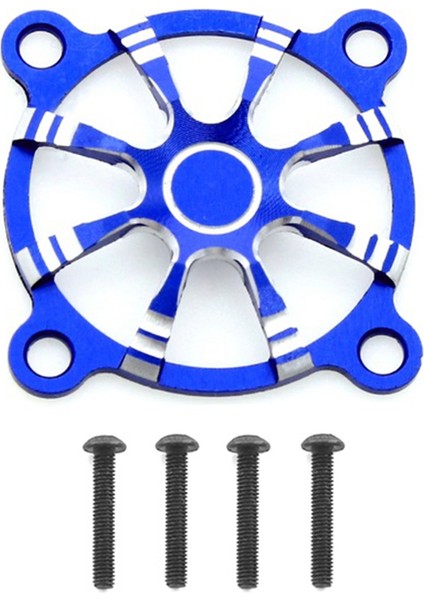 30X30MM Alüminyum Alaşımlı Soğutma Fanı Kapağı Rc Motor Mavi (Yurt Dışından)