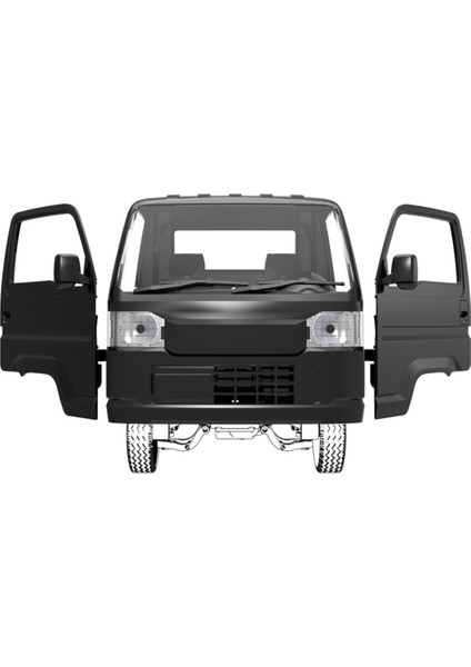 Rc Araba Gövde Kabuğu Kamyon Gövde Kabuğu 116 Wpl Aksesuarları Siyah (Yurt Dışından) modelleri