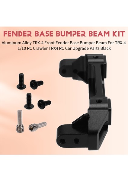 Trx-4 Ön Çamurluk Tabanı Tampon Kirişi Traxxas Trx-4 110 Rc Siyah (Yurt Dışından) fırsatları