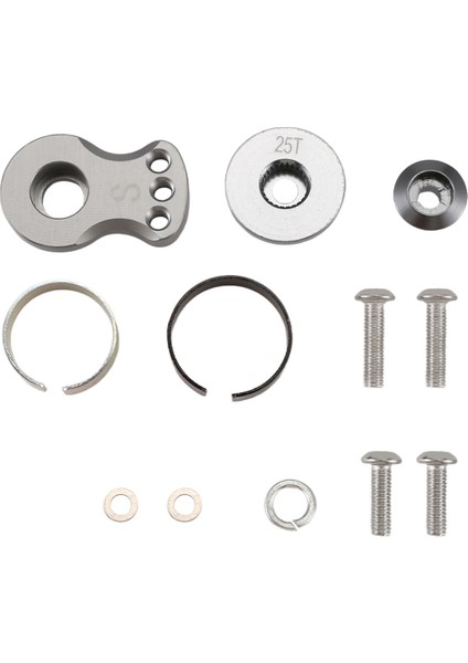 TRX-110 Rc Arabalar Için 25T Ayarlanabilir Servo Koruyucu Kol Boynuzu Partssc (Yurt Dışından)