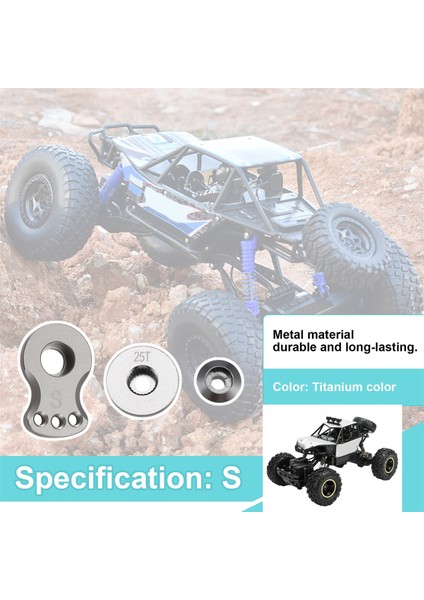 TRX-110 Rc Arabalar Için 25T Ayarlanabilir Servo Koruyucu Kol Boynuzu Partssc (Yurt Dışından) fırsatları