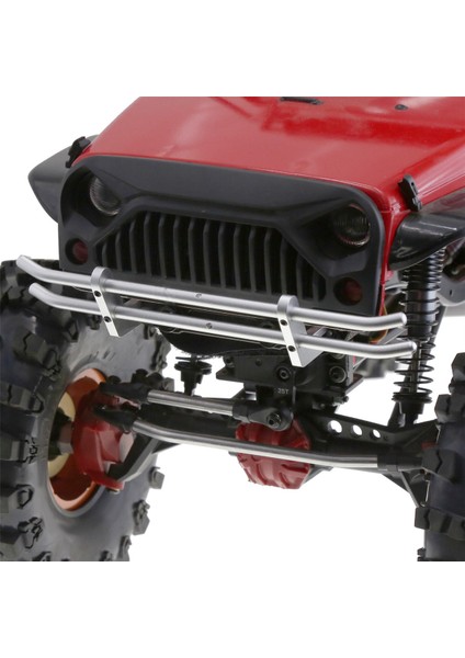 110 Rc Crawler Axial Trx4 SCX10 Gümüş Için Metal Ön Arka Tampon (Yurt Dışından) fiyatları