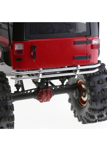 110 Rc Crawler Axial Trx4 SCX10 Gümüş Için Metal Ön Arka Tampon (Yurt Dışından) fırsatları