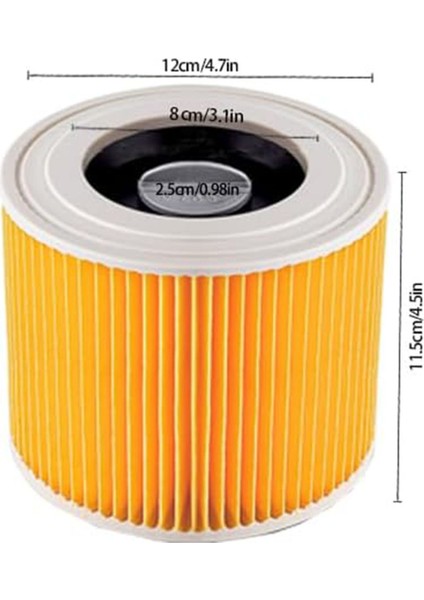Karcher Kfı 357,WD2 Plus,wd3, Kwd 1-3 Için Elektrikli Süpürge Torbası Filtresi, Elektrikli Süpürge Yedek Parçaları 2.863-314.0 (Yurt Dışından)