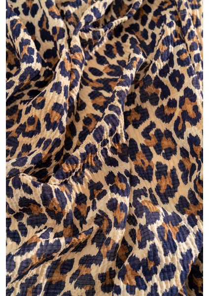 Kadın Leoparlı Bürümcük Eşarp fiyatları