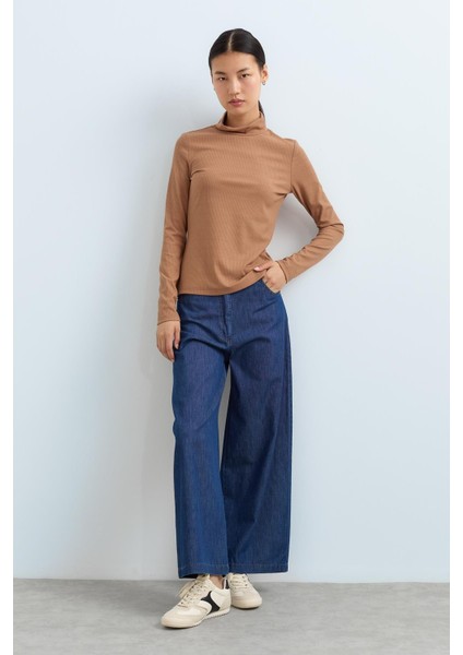 Yarım Balıkçı Bluz Camel fiyatları