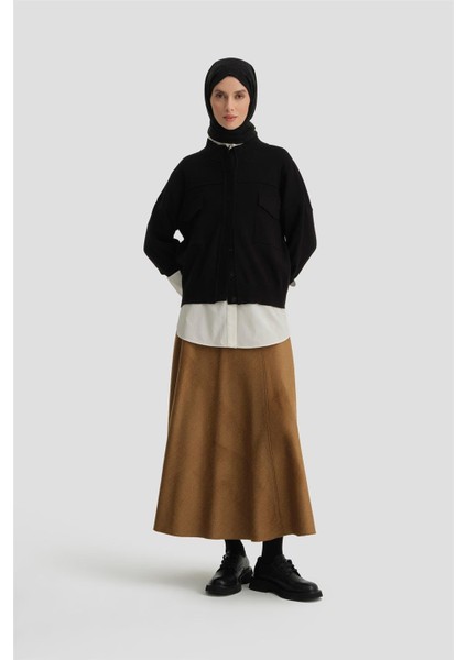 Hırka 24KD4206 Siyah