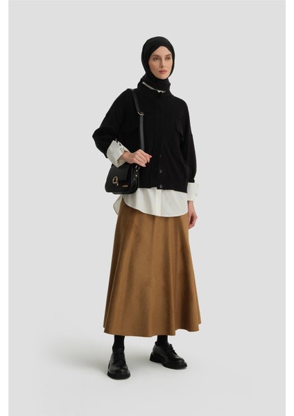 Hırka 24KD4206 Siyah
