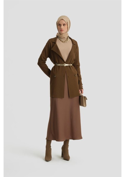 Triko Ceket 24KD2006 Fındık