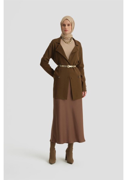 Triko Ceket 24KD2006 Fındık