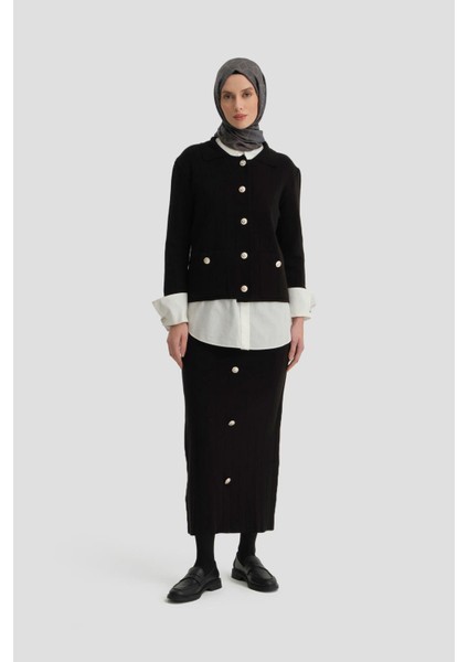 Triko Takım 24KD4204 Siyah modelleri