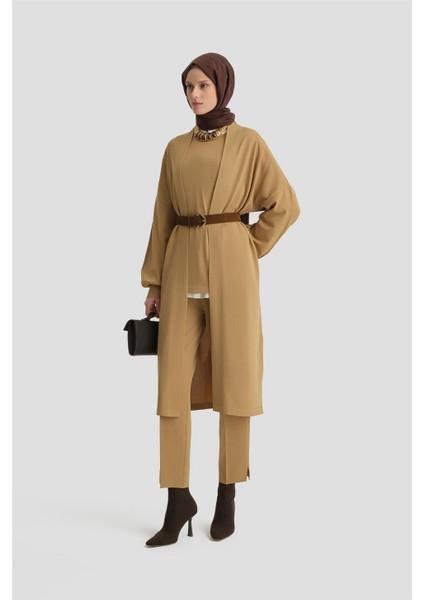 Üç Parça Triko Takım 24KD2004 Taba fiyatları