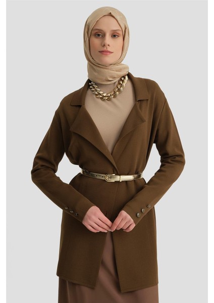 Triko Ceket 24KD2006 Fındık modelleri