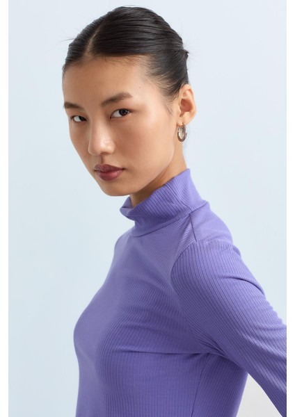 Yarım Balıkçı Bluz Menekşe fiyatları