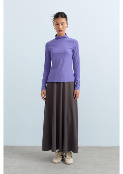 Yarım Balıkçı Bluz Menekşe modelleri