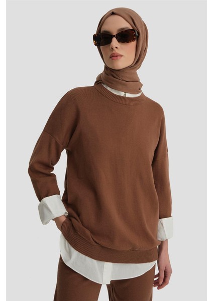 Triko Takım 24KD4215 Acı Kahve fırsatları