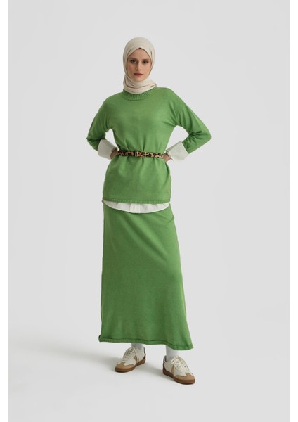 Basic Triko Takım 24KD4222 Su Yeşil