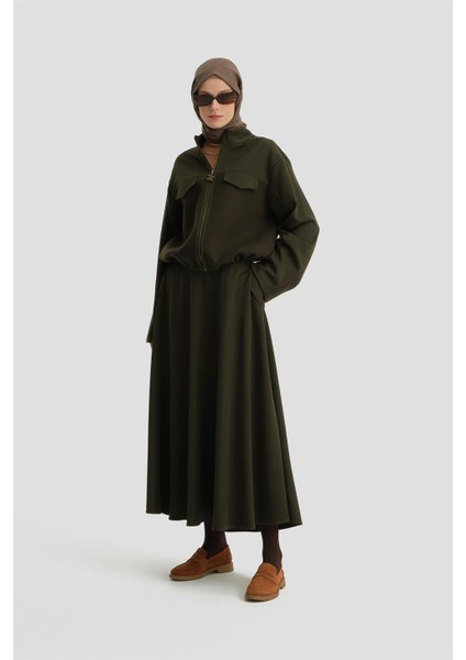 Triko Mixli Takım 24K6908 Haki