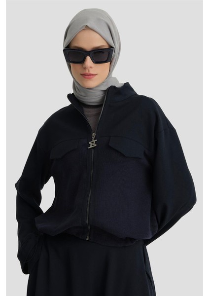 Triko Mixli Takım 24K6908 Lacivert modelleri