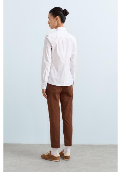 Dinamik 5 Cepli Dar Paça Gabardin Pantolon Kahve fiyatları