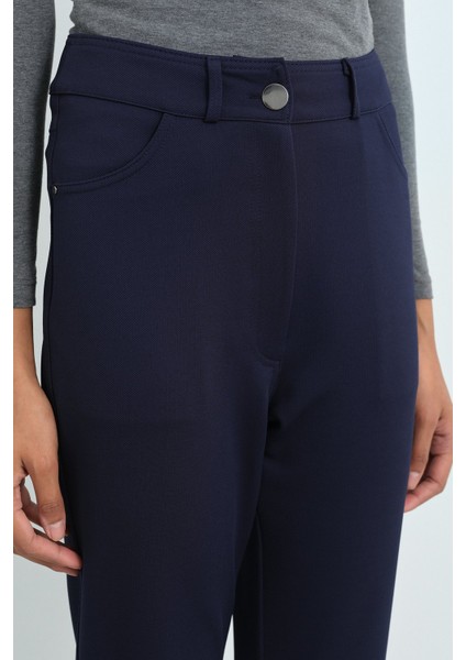 Ispanyol Paça Pantolon Lacivert