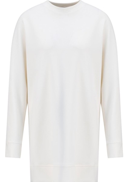 Yarasa Kol Tunik 24KD4225 Beyaz