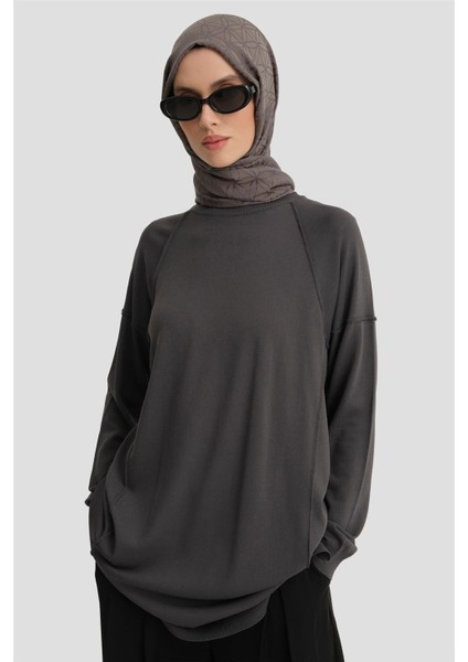 Triko Tunik 24KD2002 Antrasit