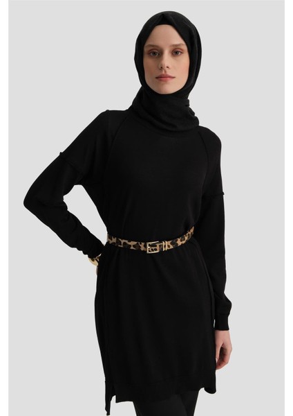 Triko Tunik 24KD2002 Siyah fırsatları