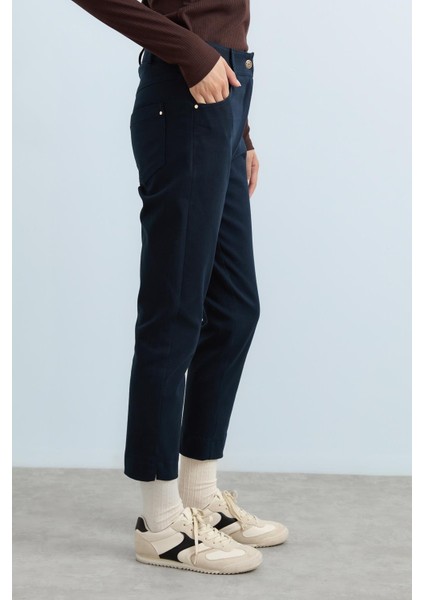 Dinamik 5 Cepli Dar Paça Gabardin Pantolon Lacivert fiyatları