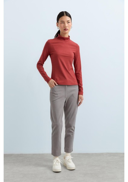 Dinamik 5 Cepli Dar Paça Gabardin Pantolon Gri fiyatları