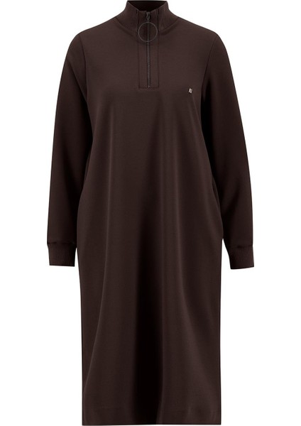 Sweat Tunik ORTD412 Acı Kahve