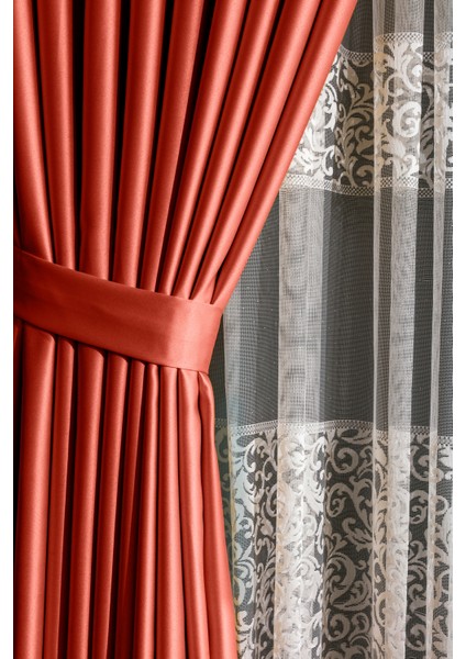 Sık Pileli Mint Blackout Karartma Kumaştan Fon Perde 1 x 3 V09 Tek Kanat fiyatları