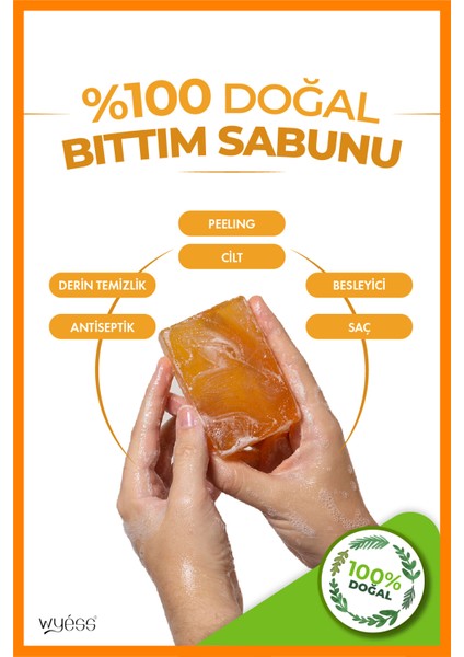 Doğal Bıttım Sabunu (3 Adet)