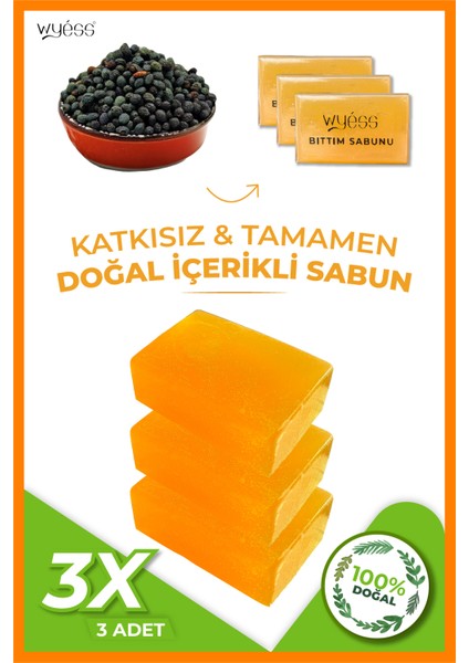 Doğal Bıttım Sabunu (3 Adet)