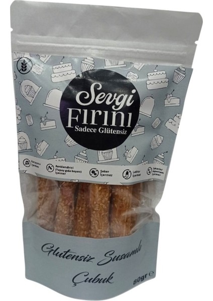 Glutensiz Susamlı Çubuk