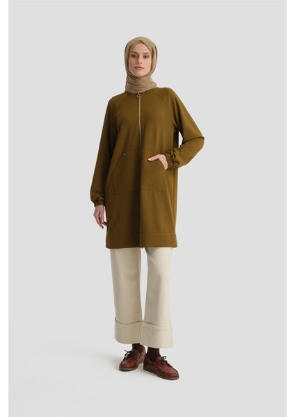Tunik 24KH479 Yağ Yeşili