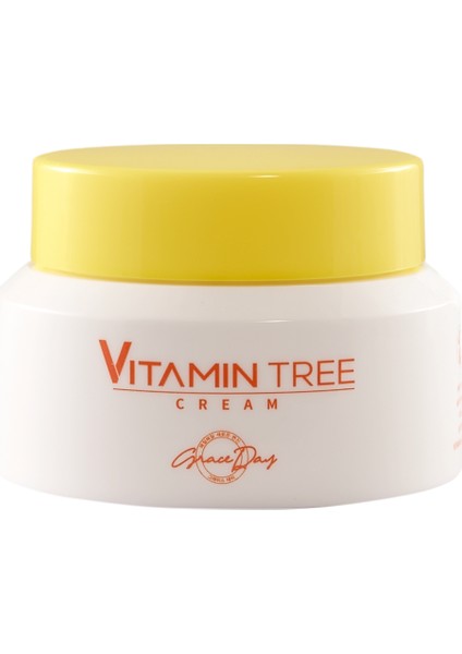 Vitamin Ağacı Özü ve %5 Niacinamid ile Aydınlatıcı Vegan Bakım Grace Day Vitamin Tree Cream 50 ml