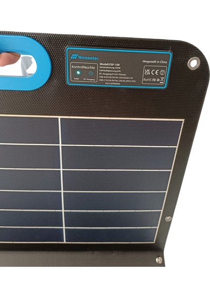 Panel, Taşınabilir 100W Güneş Paneli Kiti, Su Geçirmez Solar Panel, Solar Panel fiyatları