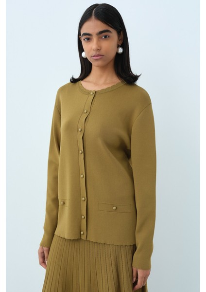 Triko Etek Bluz Takım Olive fiyatları