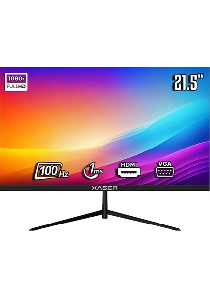 XR-2150FHD 1ms 100Hz VGA HDMI Va Panel 21.5" LED Monitör