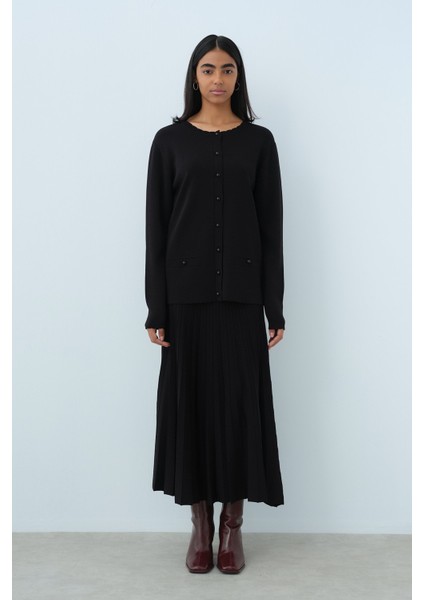 Triko Etek Bluz Takım Siyah fırsatları