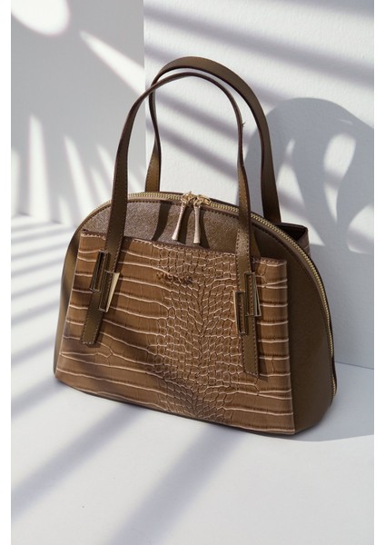 Satchel Çanta Vizon