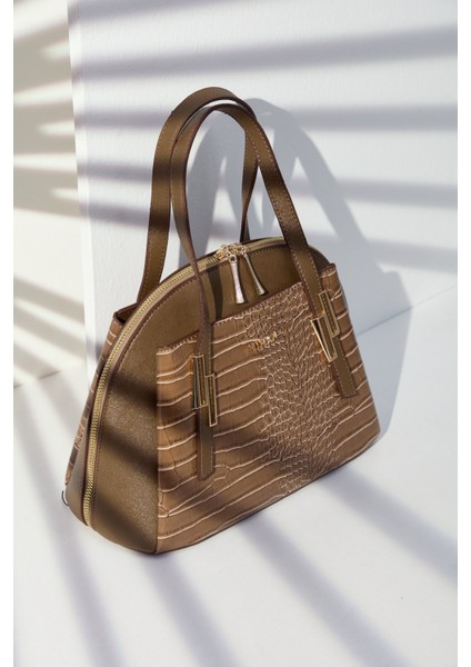 Satchel Çanta Vizon