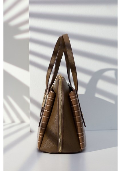 Satchel Çanta Vizon