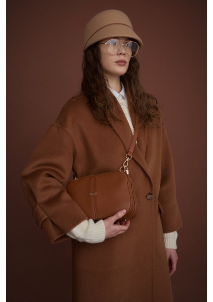 Oversize %100 Yün Kaban Kahve indirimleri