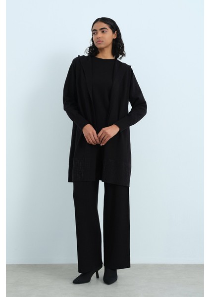 Basic Üçlü Triko Takım Siyah fiyatları