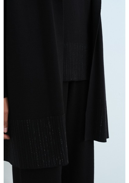 Basic Üçlü Triko Takım Siyah modelleri